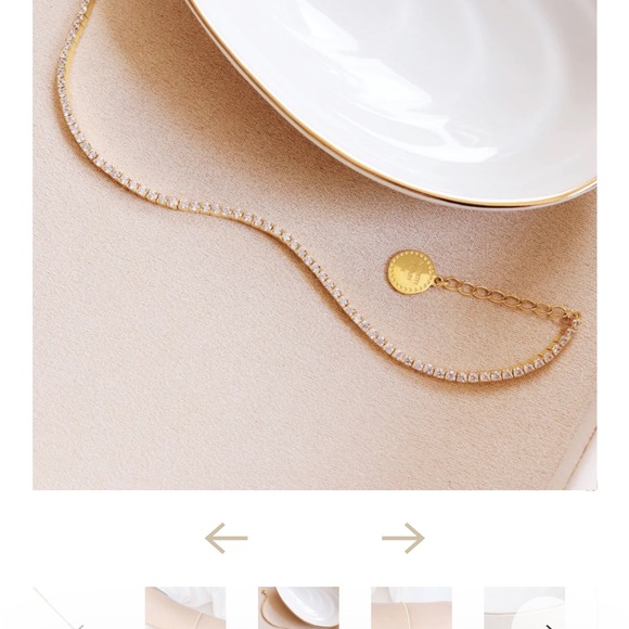 So Pretty Cara Cotter 7in Tennis Bracelet - Picture 4 of 4